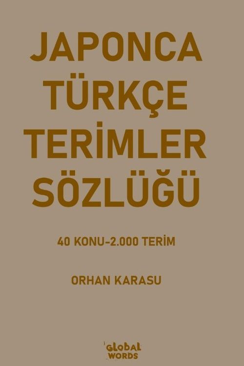 Japonca-Türkçe Terimler Sözlüğü