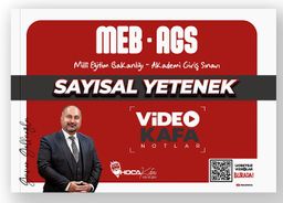 2025 MEB-AGS Sayısal Yetenek Video Kafa Notlar 