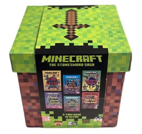 Mega Minecraft Küpü (12 Kitap Set)
