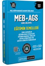 2025 MEB-AGS Eğitimin Temelleri Konu Anlatımlı-Eğitimin Temelleri-Temel Kavramlar-Eğitimin Amacı ve İşlevleri-Eğitimin Kuramsal Temelleri-Eğitim ve Öğretimde Etik-Eğitim ve Öğretim Teknolojileri