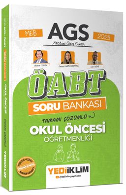2025 MEB AGS ÖABT Okul Öncesi Öğretmenliği Tamamı Çözümlü Soru Bankası