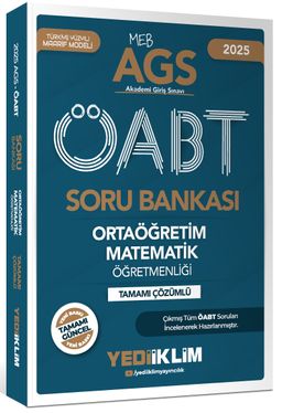 2025 MEB AGS ÖABT Ortaöğretim Matematik Öğretmenliği Tamamı Çözümlü Soru Bankası