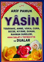 Yasin & Tebareke Amme Vakıa Cuma Secde Kıyame Duhan Rahman Sureleri 4444 Salat-ı Tefriciyye ve Dualar (Kod:YAS-077/P9)