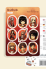 Anime Savaşçıları Sticker Yaprakları</span>