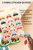 Şirin Araçlar Sticker Yaprakları Seti</span>