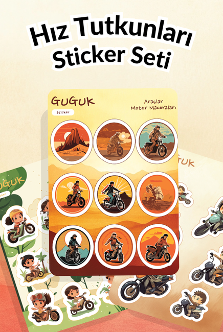 Hız Tutkunları Sticker Yaprakları Seti 