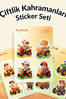 Çiftlik Kahramanları Sticker Yaprakları Seti