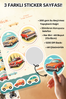 Araba Hikayesi Sticker Yaprakları Seti</span>