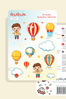 Bulut Macerası Sticker Yaprakları Seti</span>
