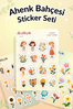 Ahenk Bahçesi Sticker Yaprakları Seti