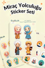 Miraç Yolculuğu Sticker Yaprakları Seti