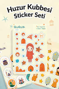 Huzur Kubbesi Sticker Yaprakları Seti