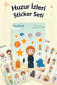 Huzur İzleri Sticker Yaprakları Seti