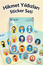 Hikmet Yıldızları Sticker Yaprakları Seti