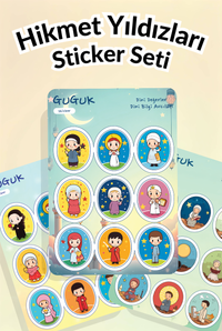 Hikmet Yıldızları Sticker Yaprakları Seti