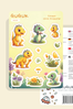 Dinozor Macerası Sticker Yaprakları Seti</span>