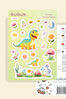 Dinozor Macerası Sticker Yaprakları Seti</span>