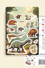 Dinozor İzleri Sticker Yaprakları Seti</span>