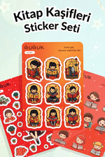 Kitap Kaşifleri Sticker Yaprakları Seti