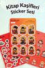 Kitap Kaşifleri Sticker Yaprakları Seti