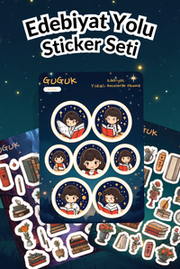 Edebiyat Yolu Sticker Yaprakları Seti