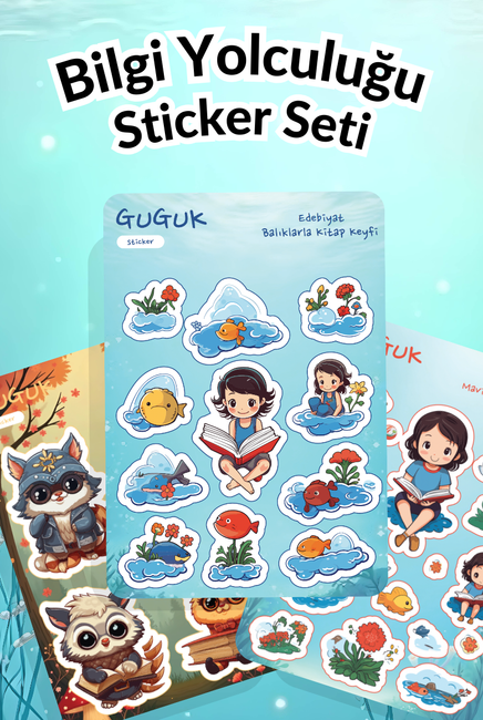 Bilgi Yolculuğu Sticker Yaprakları Seti