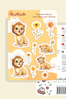 Minik Aslan Dostları Sticker Yaprakları Seti</span>