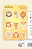 Minik Aslan Dostları Sticker Yaprakları Seti</span>