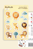 Minik Aslan Dostları Sticker Yaprakları Seti</span>