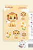 Aslan Yavruları Sticker Yaprakları Seti</span>
