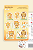 Aslan Yavruları Sticker Yaprakları Seti</span>