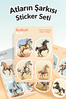 Atların Şarkısı Sticker Yaprakları Seti