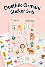 Dostluk Ormanı Sticker Yaprakları Seti