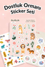 Dostluk Ormanı Sticker Yaprakları Seti