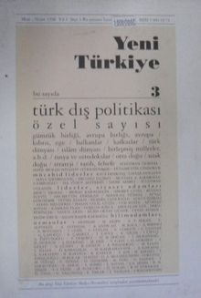 Yeni Türkiye Türk Dış Politikası Özel Sayısı 2-F-114