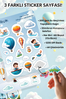 Gökyüzü Kaşifleri Sticker Yaprakları Seti </span>