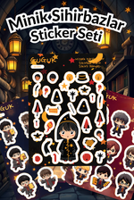 Minik Sihirbazlar Sticker Yaprakları Seti