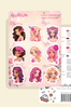 Çiçek Prensesleri Sticker Yaprakları Seti</span>