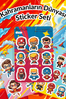 Kahramanların Dünyası Sticker Yaprakları Seti