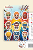 Mini Görev Ekibi Sticker Yaprakları Seti</span>