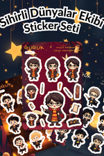 Sihirli Dünyalar Ekibi Sticker Yaprakları Seti