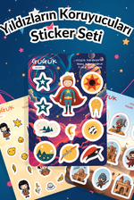 Yıldızların Koruyucuları Sticker Yaprakları Seti