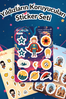Yıldızların Koruyucuları Sticker Yaprakları Seti