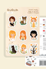 Baharın Kızları Sticker Yaprakları Seti </span>