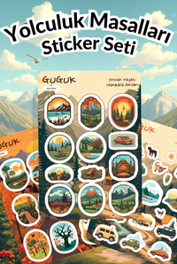 Yolculuk Masalları Sticker Yaprakları Seti