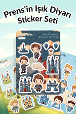 Prens'in Işık Diyarı Sticker Yaprakları Seti