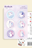Işıltılı Unicornlar Sticker Yaprakları Seti </span>