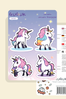 Unicorn ve Masal Rüyası Sticker Yaprakları Seti</span>