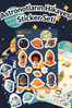 Astronotların Hikayesi Sticker Yaprakları Seti