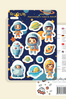Astronotların Hikayesi Sticker Yaprakları Seti</span>